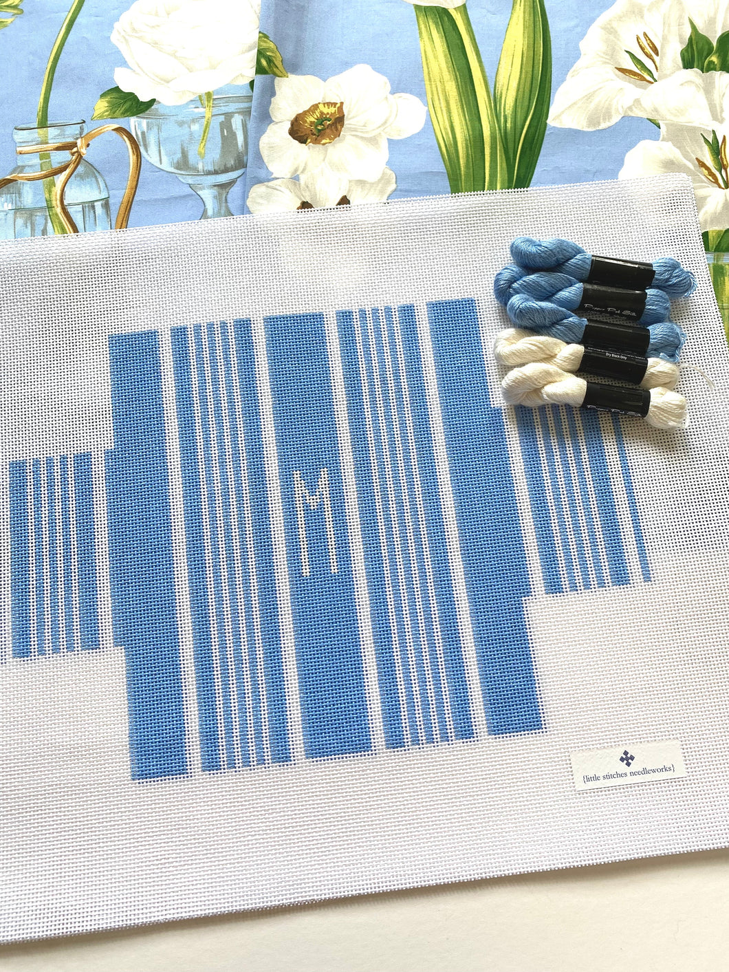 Ticking Stripe Brick Cover