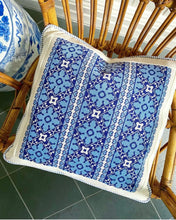 Load image into Gallery viewer, Hearts Medallion Pillow
