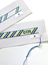 Load image into Gallery viewer, Sporty Stripe Key Fob (Includes Monogram Chart)
