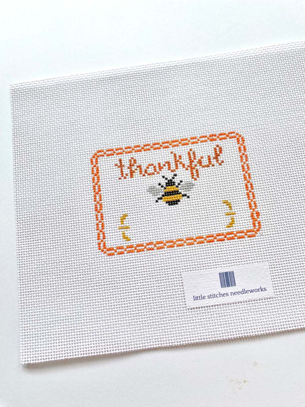 thankful bee place card