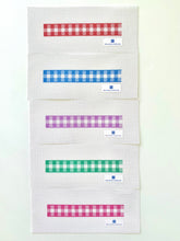 Load image into Gallery viewer, Woven Gingham Key Fob
